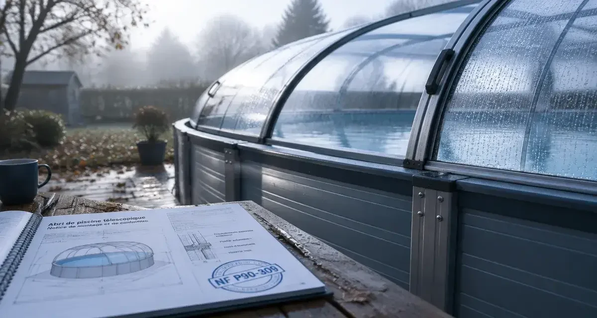 Abri de piscine hors sol : gain thermique, sécurité et critères de choix réels