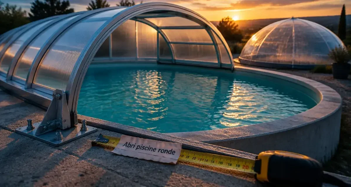 Abri de piscine ronde : gain thermique, sécurité et choix du modèle